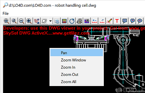 AutoCAD Drawing Viewer Screenshot