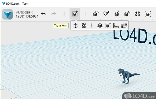 123d - Screenshot of Autodesk 123D Design