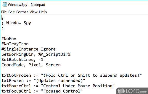 Free app for setting up automation, hotkeys and scripting configuration - Screenshot of AutoHotkey