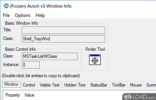 Simulate keystrokes and mouse movements with scripting language - Screenshot of AutoIt