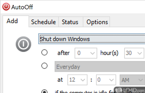 AutoOff Screenshot