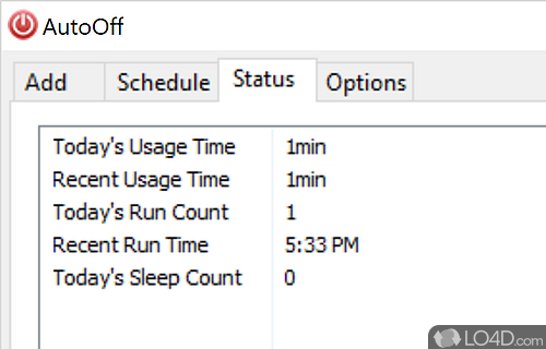 AutoOff screenshot