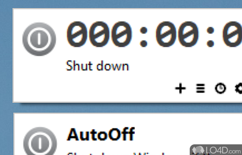 AutoOff Download: Provides multiple possibilities for scheduling power  actions, such as restart, sleep, hibernate or shutdown, but also schedule  launching an app