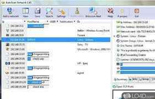AutoScan Network Screenshot
