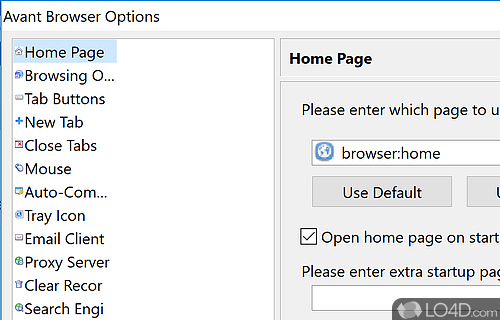Key features - Screenshot of Avant Browser