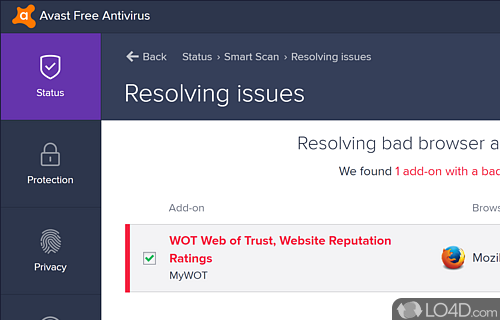 Complete and customizable installation package - Screenshot of Avast Free Antivirus