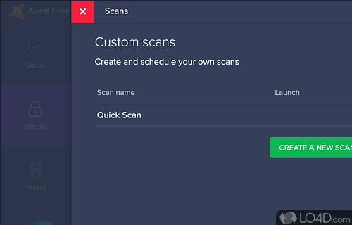 Professional-grade, lightweight protection - Screenshot of Avast Free Antivirus