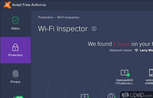 Avast - Screenshot of Avast Free Antivirus