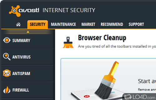 Avast Browser Cleanup Screenshot