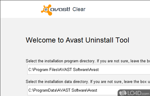 Avast Clear Screenshot