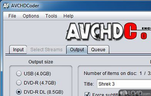 AVCHD Coder Screenshot