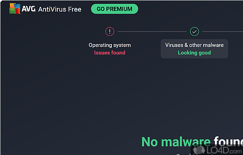 Real-time protection efficiency - Screenshot of AVG AntiVirus Free