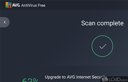 Real-time protection efficiency - Screenshot of AVG Antivirus Free