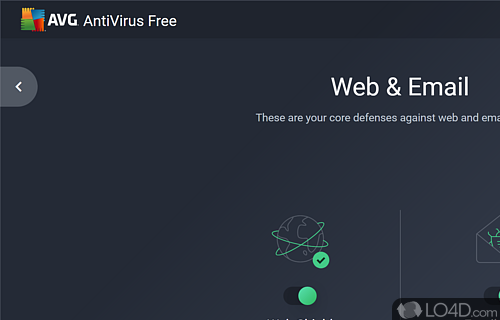 Additional features - Screenshot of AVG Antivirus Free