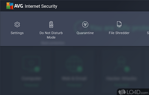 Guaranteed protection for your computer - Screenshot of AVG Internet Security