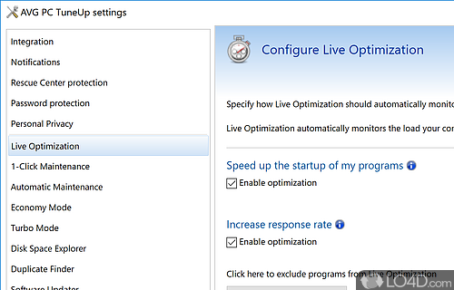 Have known issues fixed - Screenshot of AVG PC Tuneup