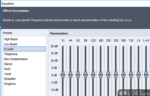 Edit Audio - Screenshot of AVS Audio Editor