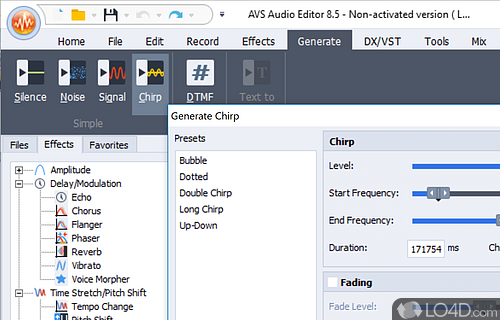 Record Audio from Any Input - Screenshot of AVS Audio Editor