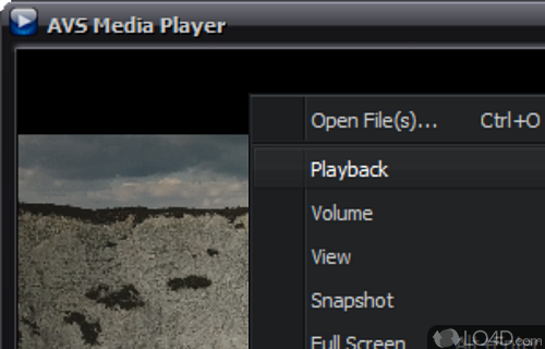 Media player that can handle images, audio, and video - Screenshot of AVS Free Media Player