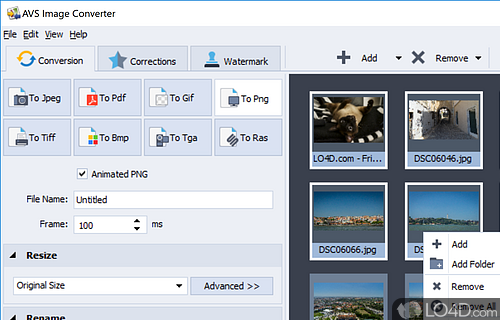 AVS Image Converter screenshot