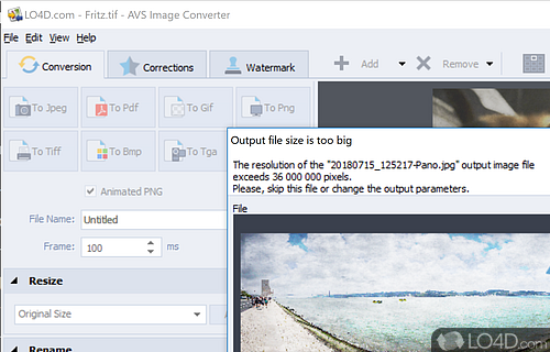 AVS Image Converter screenshot