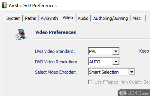 AVStoDVD screenshot