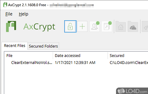 AxCrypt Screenshot