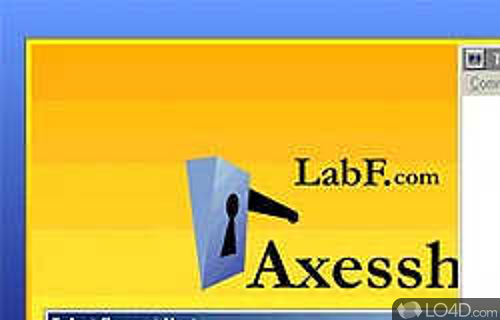 Screenshot of Axessh - User interface