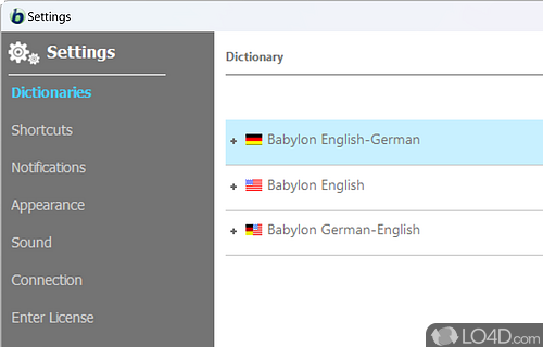 Translation feature - Screenshot of Babylon