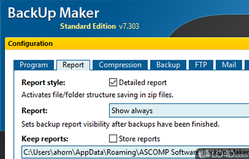 BackUp Maker Standard screenshot