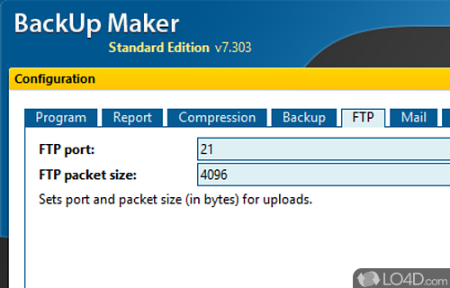 BackUp Maker Standard screenshot