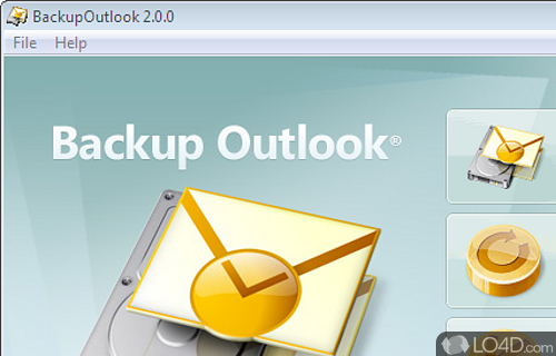 Backup Outlook Screenshot