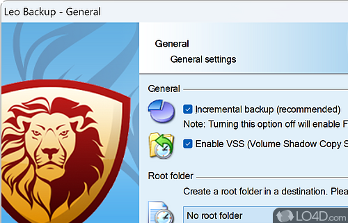 Backup Premium - Screenshot of Leo Backup