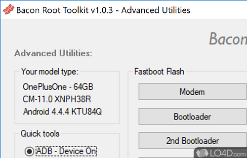 Bacon Root Toolkit screenshot