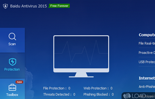 Free beta release - Screenshot of Baidu Antivirus