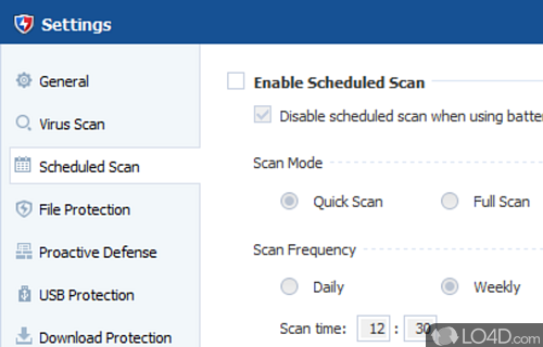 Usability - Screenshot of Baidu Antivirus