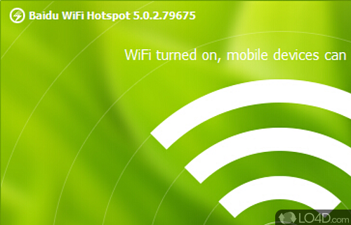 Screenshot of Baidu WiFi Hotspot - Create a wireless Internet hotspot to which connect with phone, even being able to transfer files from