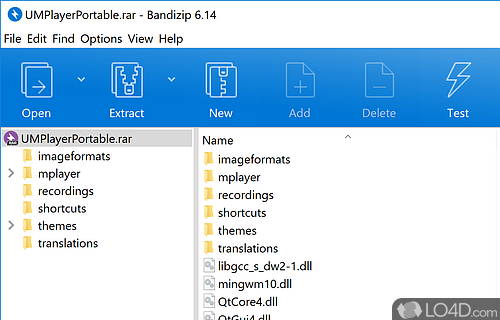 Bandizip Screenshot