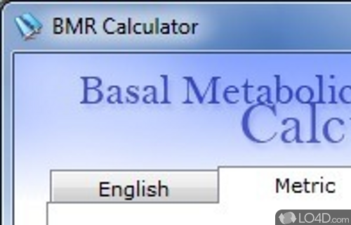 Screenshot of Basal Metabolic Rate Calculator - Calculate Basal Metabolic Rate without learning any math formulas