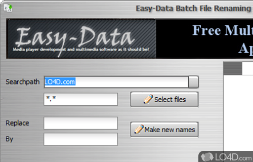 Batch File Renamer Screenshot