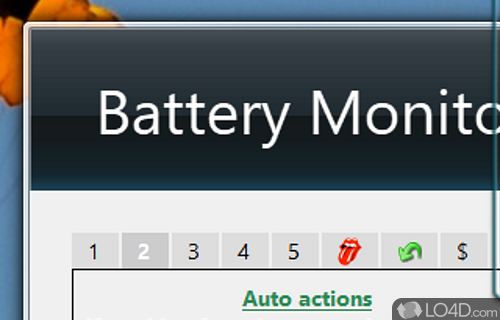 Tweak visuals and audio alerts - Screenshot of Battery Monitor