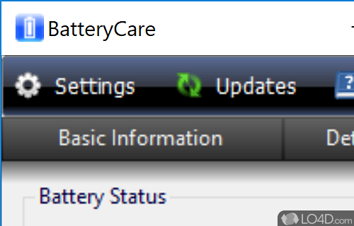 BatteryCare Screenshot