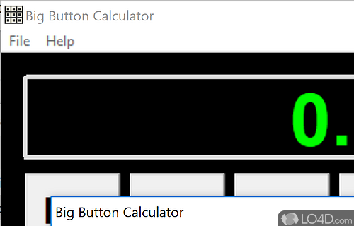 Big Button Calculator Screenshot