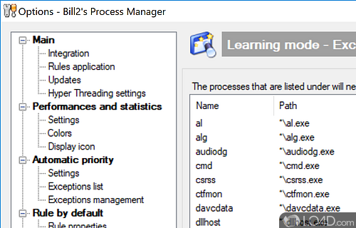 Bill2's Process Manager screenshot