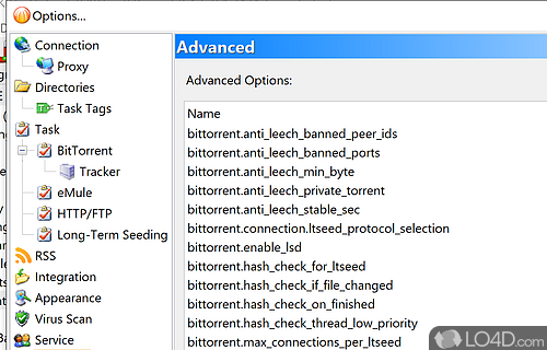 Useful features for torrenting - Screenshot of BitComet