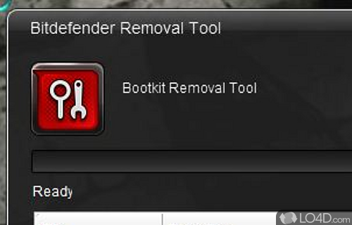Bitdefender Rootkit Remover Screenshot