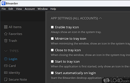 Password strength report - Screenshot of Bitwarden