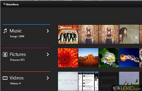 BlackBerry Link Screenshot