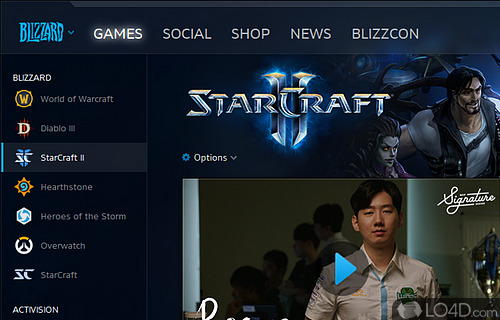 Blizzard App Screenshot