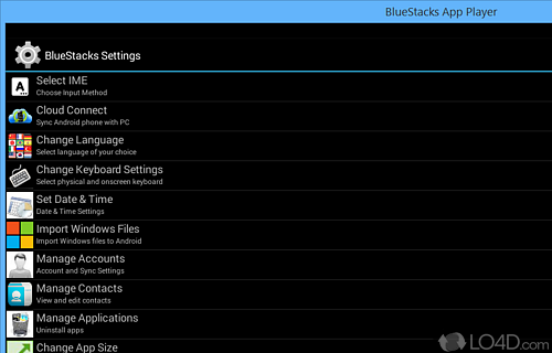 Tweak parameters and share items - Screenshot of BlueStacks